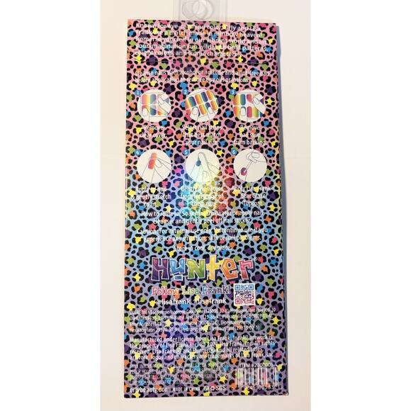 Orly Lisa Frank Nail Wraps Hunter NEW 20 Count Pack - Picture 2 of 2